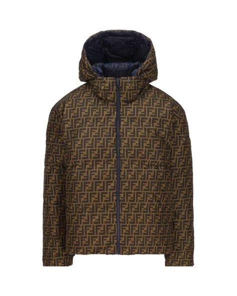 fendi puffer jacket monogram|tariq Fendi coat price.